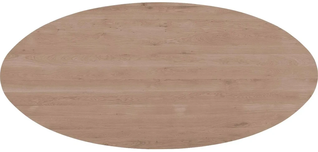 Goossens Excellent Eettafel Gs-1302, Ovaal 240 x 130 cm