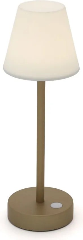 New Garden Lola | Tafellamp voor buiten | Geschikt voor buiten en binnen | 8 - 40  branduren | Tuinverlichting bruin | Inclusief afstandsbediening & micro-USB oplaadkabel | Kees Smit Tuinmeubelen