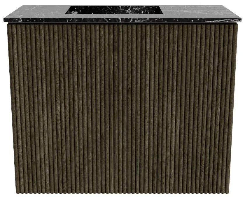 Mondiaz Joya DLux 50cm toiletmeubel shadow met wastafel faye links zonder kraangat lava