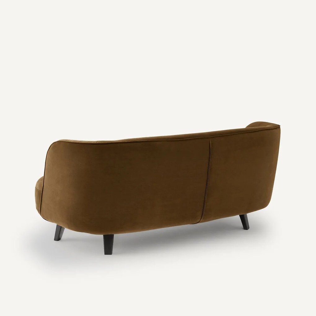 XS fluwelen bank, Rosebury ontwerp Emmanuel Gallina