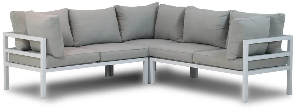 Hoek loungeset 4 personen Aluminium Wit  Lifestyle Garden Furniture Arenas