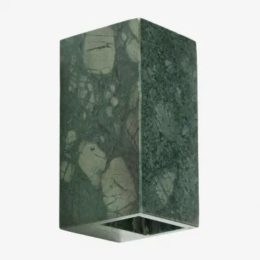 Led Wandlamp Manziana Groen Marmer Udaipur - Sklum