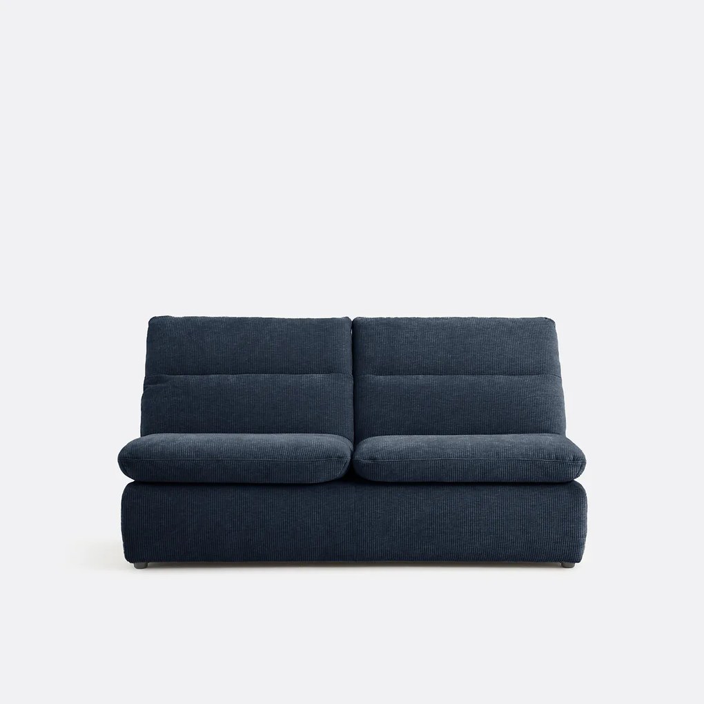 ERABLE 2-zits bank van reliëffluweel