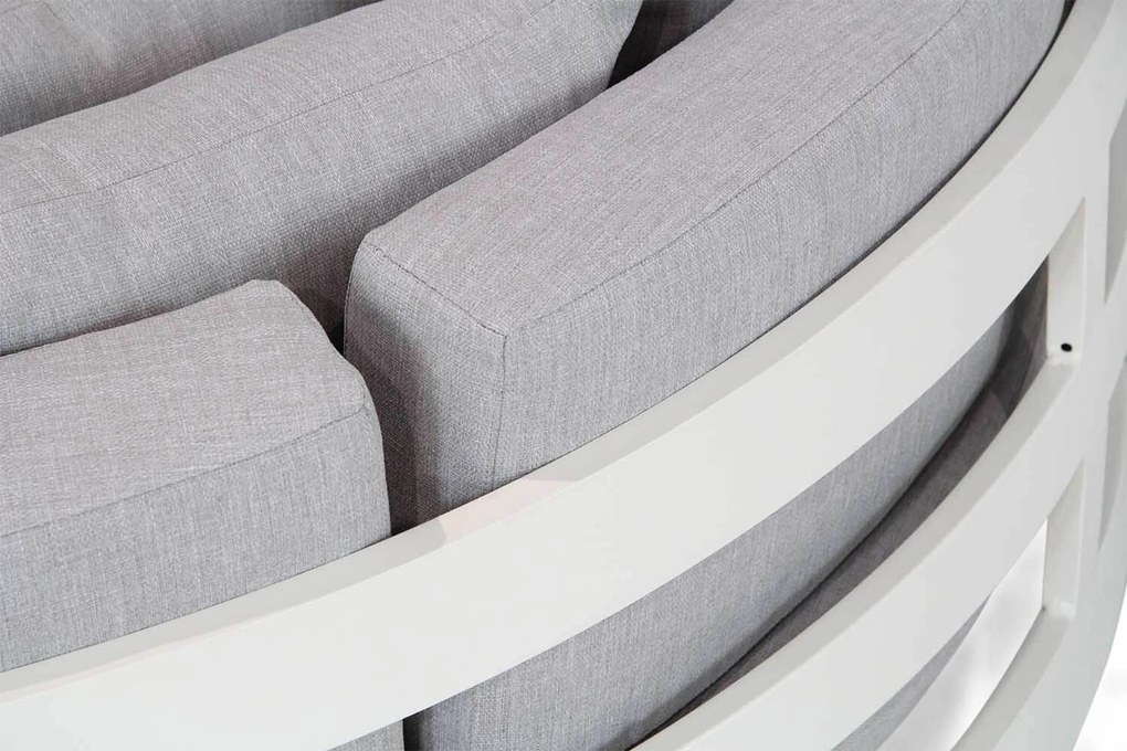 Santika Furniture Santika Lakeview Daybed Wit Aluminium Wit