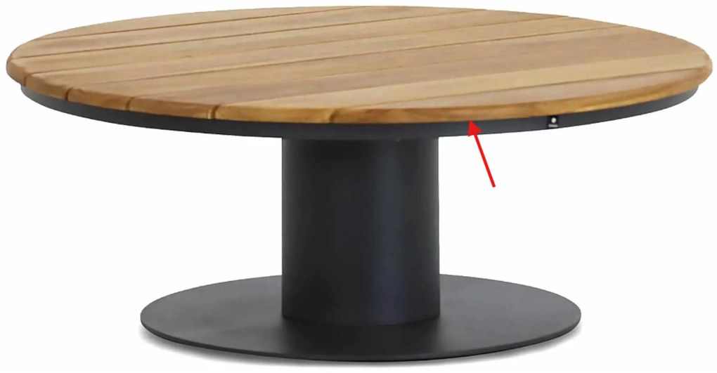 Stoel en Bank Loungeset 4 personen Aluminium/rope Grijs  Coco Puerto/Salerno