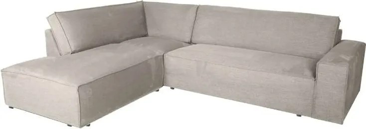 Hoekbank - Marken - links - Bjorn grof geweven beige 24