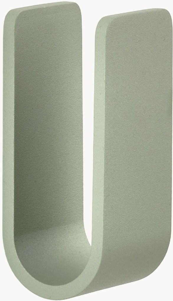 Wandhaken Ume van aluminium, 6-delig