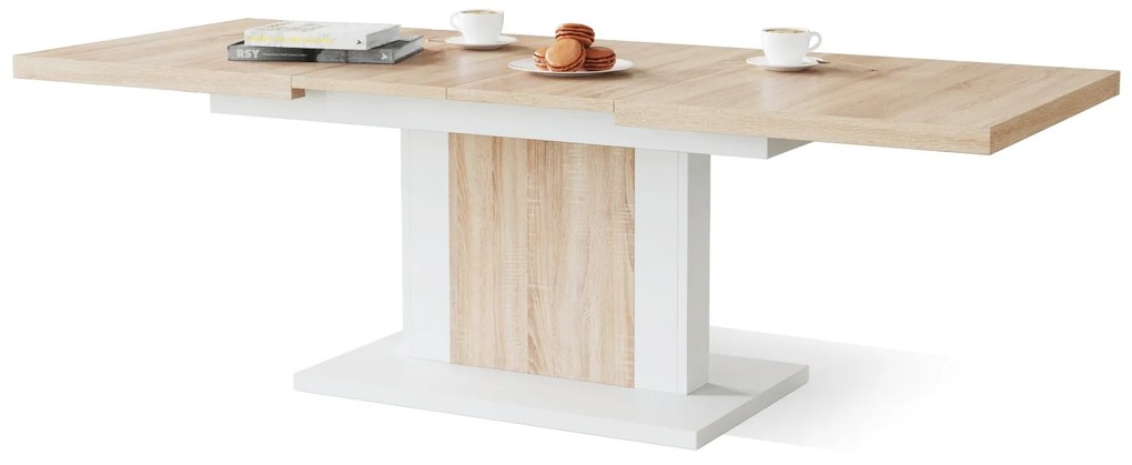 ORION sonoma eiken / wit, salontafel