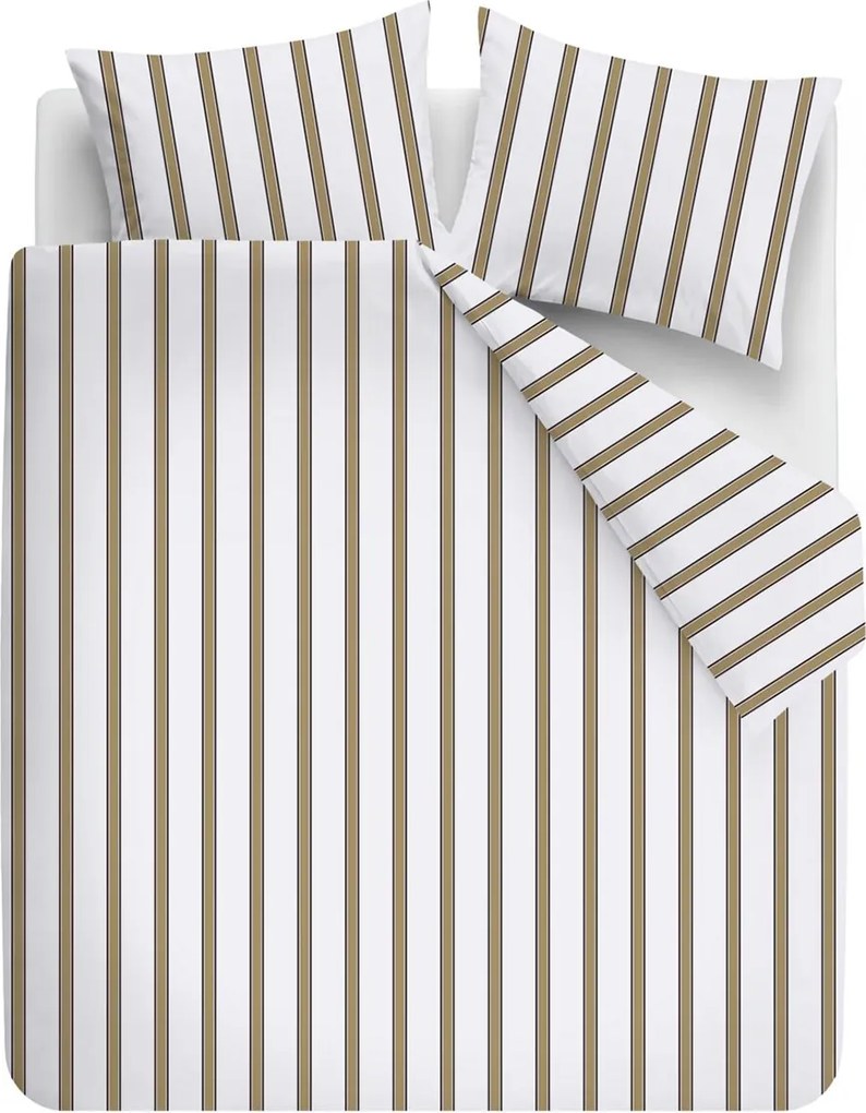vtwonen Fun Stripe Dekbedovertrek Sand – Bij Swiss Sense
