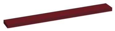 Royal plaza Intent wandplank met bevestiging 100x15x3.2cm robijn rood