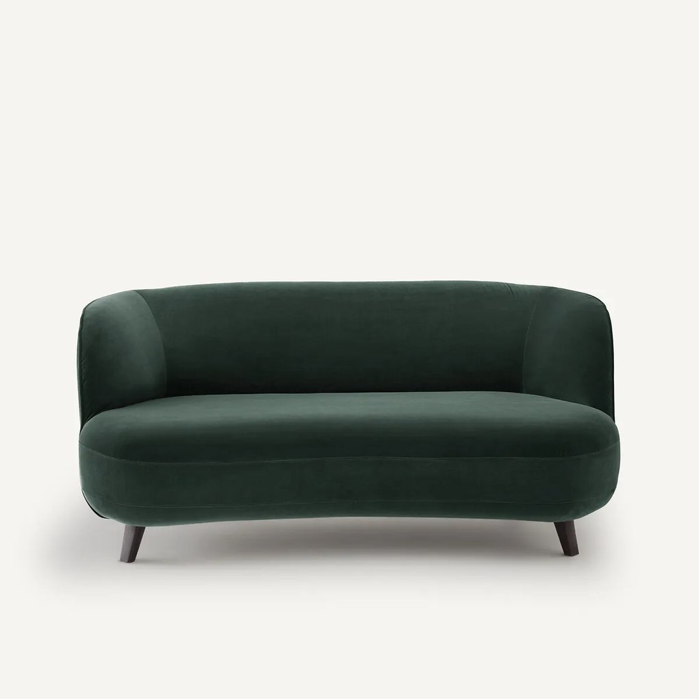 XS Sofa, in fluweel, ROSEBURY, ontwerp door Emmanuel Gallina