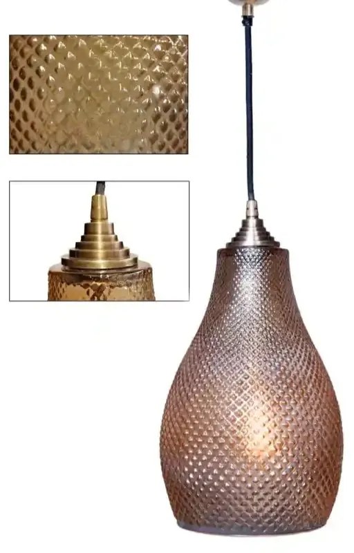 Hanglamp Cone Antiek Goud