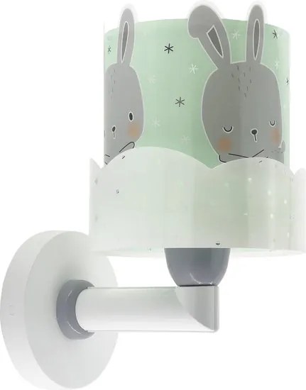 Dalber Baby Bunny wandlamp 61159H Groen
