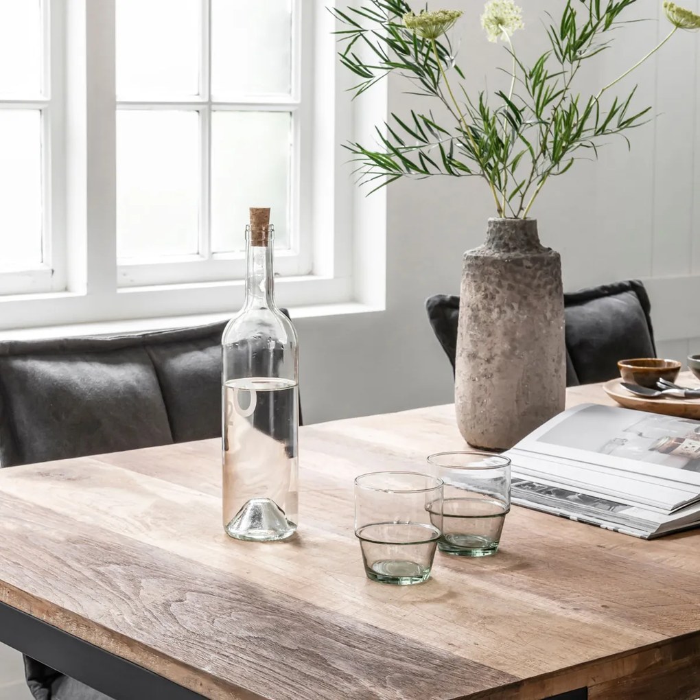 Must Living Elemental Teakhouten Eettafel 200 X 90 Cm - 200 X 90cm.