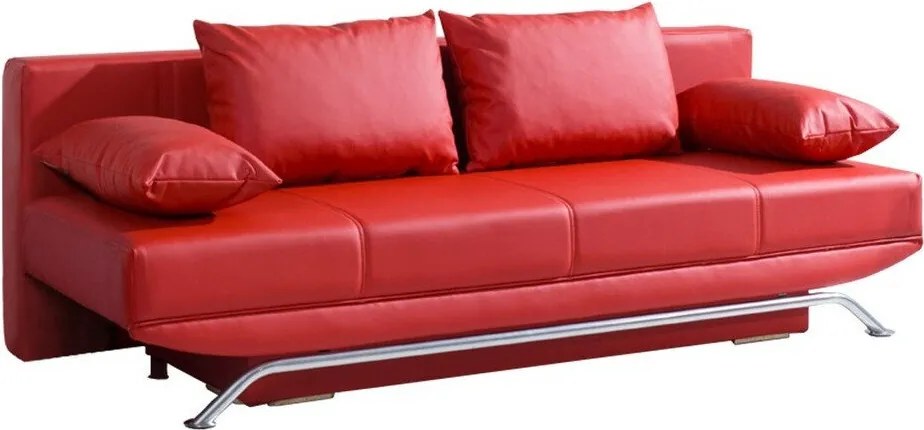 Slaapbank Providence 100, Aantal zitplaatsen: 2, Aanwezig, 85x200x100cm, 76 kg, Poten: Metaal, Kunststof