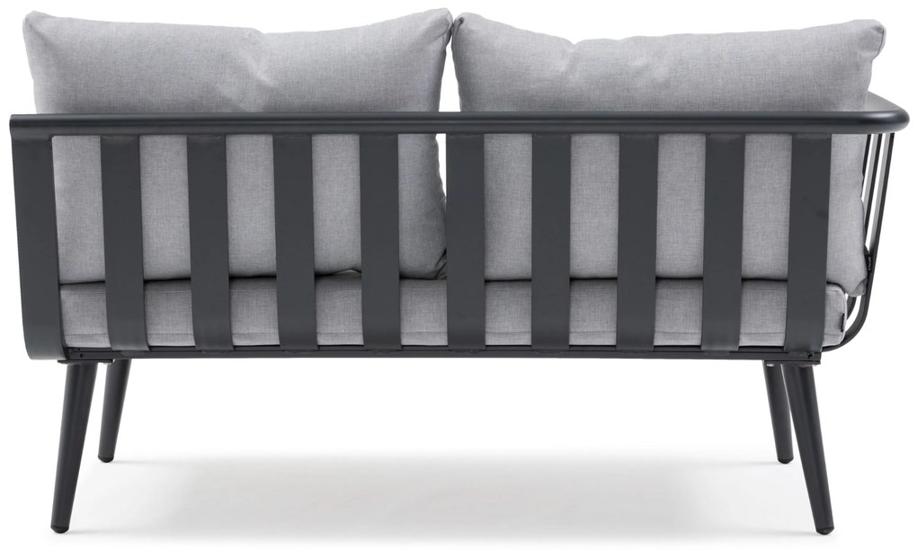 Hoek loungeset 5 personen Aluminium Grijs De Laan Projects