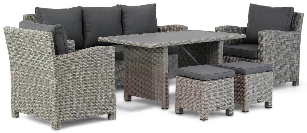 Garden Collections Valley stoel-bank loungeset 6-delig