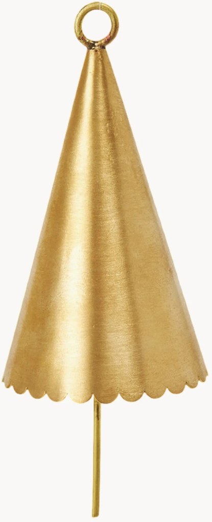 Kerstboomhangers Cone Bell, 2-delig