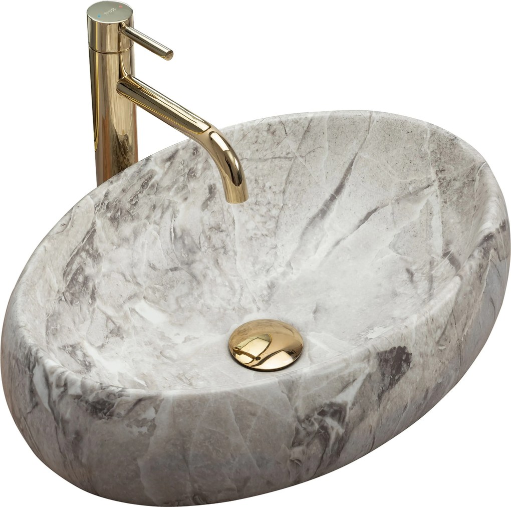 Opzetwastafel Rea Linda Stone