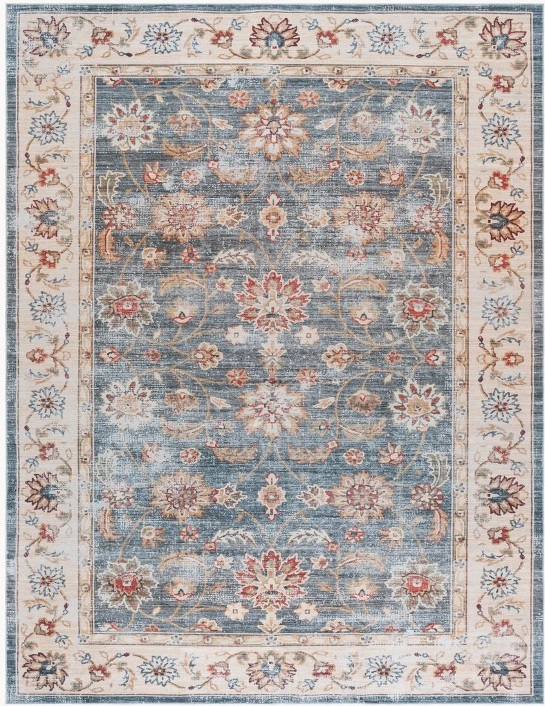 Wasbaar laagpolig vloerkleed Petra Traditional