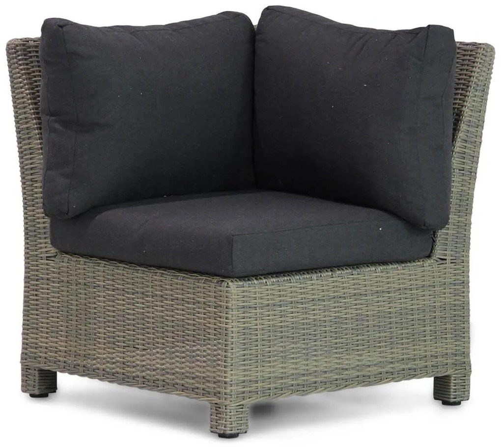 Hoek loungeset 5 personen Wicker Taupe  Garden Collections Lusso