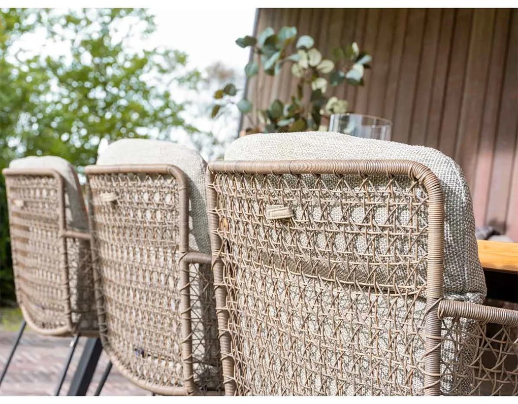 4 Seasons Aprilla tuinset 7-delig - Ambassador tuintafel 240x100 cm