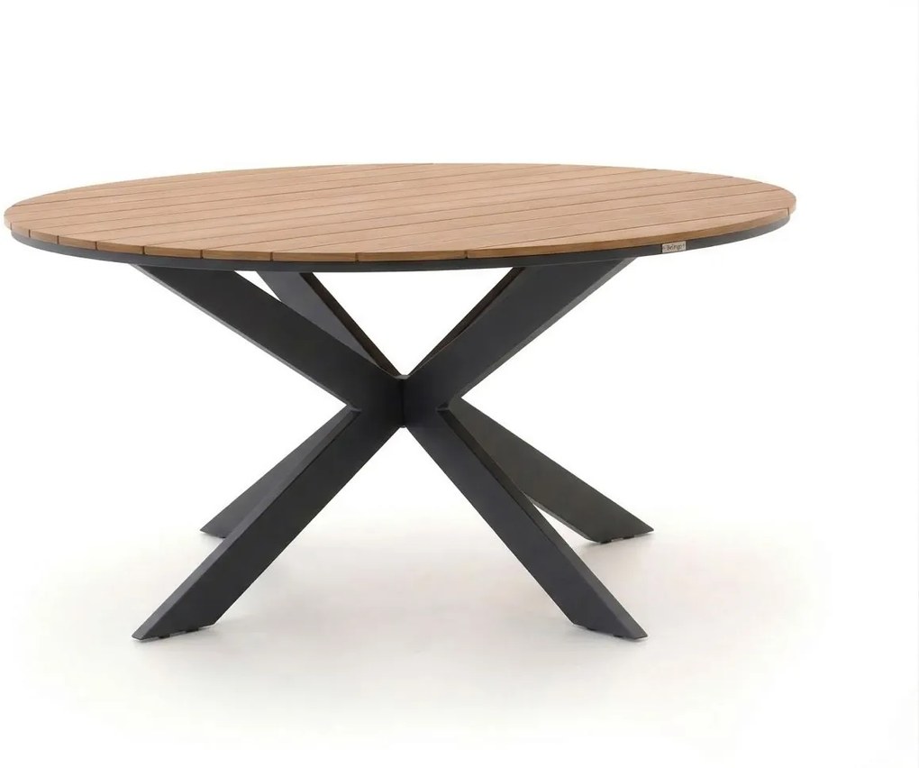 Tuin eettafel Bellagio  | Rond  | Tuintafel Polywood | Ø149cm | 6 personen | Kees Smit Tuinmeubelen