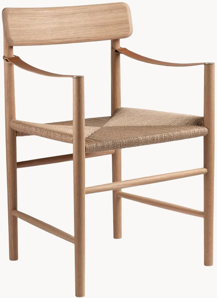 Eetkamerstoel J186 Hesbjerg van eikenhout