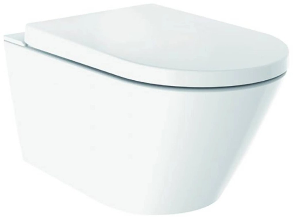 Saqu Clean 2.0 douche-wc en quikrelease toiletbril met softclose wit