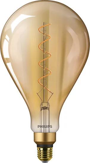 Philips Giant E27 LED Lamp 5-25W A160 Goud, Extra Warm Wit