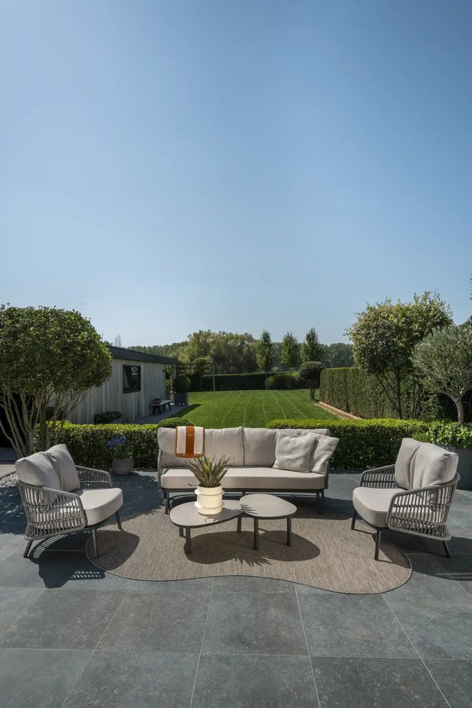 Taste by 4 Seasons Alicante loungeset Loungeset   lichtgrijs weerbestendig