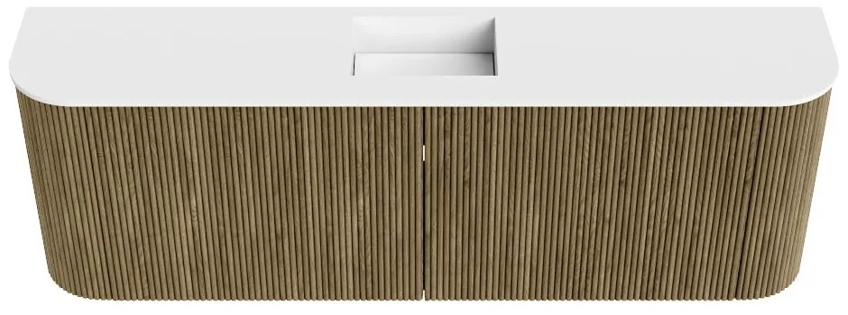 Mondiaz Joya 125cm toiletmeubel ronding links/rechts dusk met wastafel faye midden 1 kraangat talc
