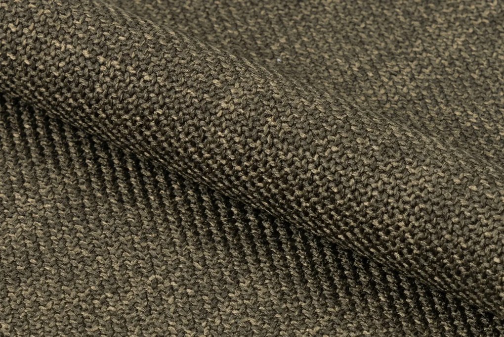 CLARA Olijfgroen (stof Basel 77)/zwarte poten - MODERNE GESTOFFEERDE KUIPSTOEL VOOR WOONKAMER/EETKAMER/KANTOOR LOFT