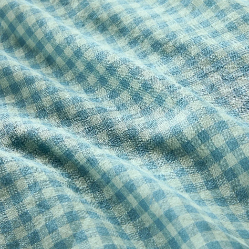 Onderlaken in gewassen linnen, ACÉLIE BLEU