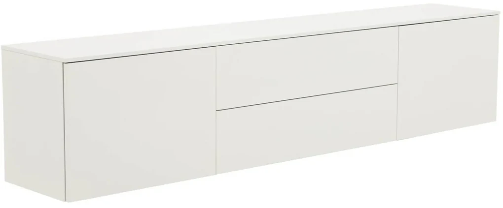 Goossens Excellent Dressoir Monza Easy, Mz041 = bodemelement 2 laden in midden, 2 deuren aan buitenzijde