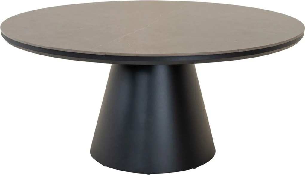 Lesli Living Ronde Tuintafel - Daxx - Ø160 cm - Keramisch Glas - Lesli Living