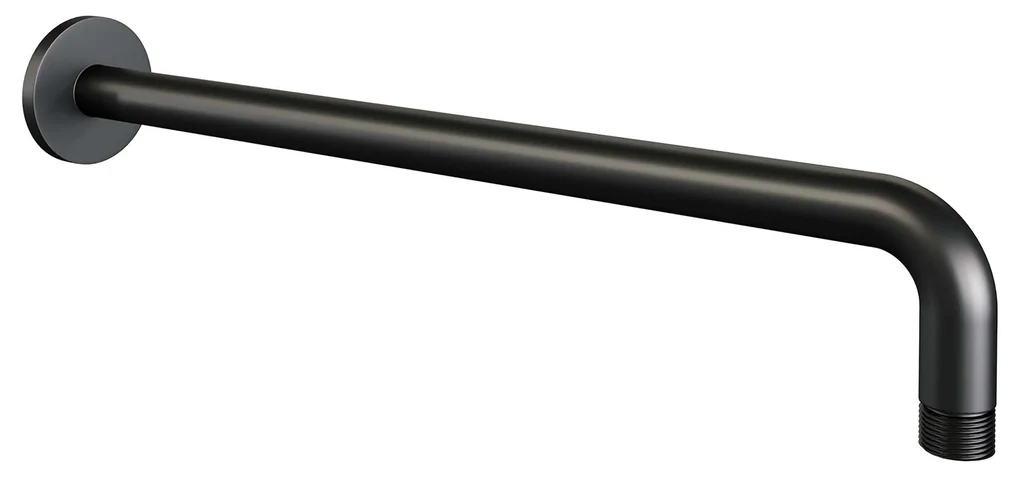 Brauer Black Carving complete inbouw regendouche set 10 met 30cm douchekop, gebogen muurarm en 3 standen handdouche mat zwart