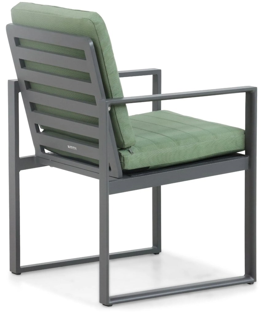 Tuinstoel Aluminium Grijs-antraciet Lifestyle Garden Furniture Nuno