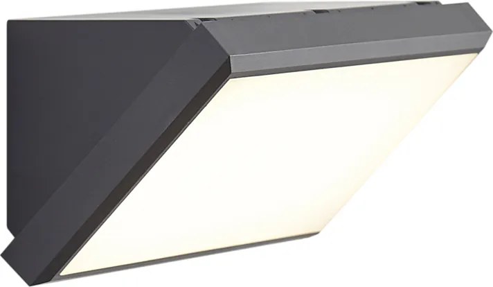 Moderne buiten wandlamp donkergrijs incl. LED IP65 met bewegingssensor - Marek