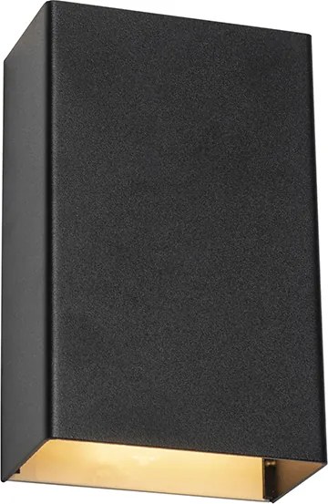 Smart wandlamp zwart 10 cm incl. 2 Wifi G9 - Otan