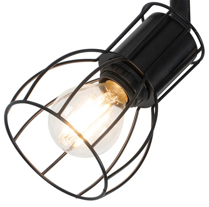 Moderne plafondSpot / Opbouwspot / Plafondspot zwart 2-lichts verstelbaar - Botu Modern E14 Binnenverlichting Lamp