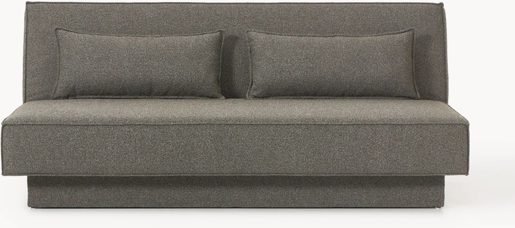 Bouclé slaapbank David met opbergruimte