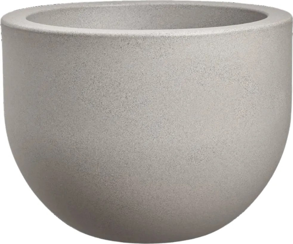 Florus Grace Rond 47cm Bloempot - Lichtgrijs - Lichtgewicht