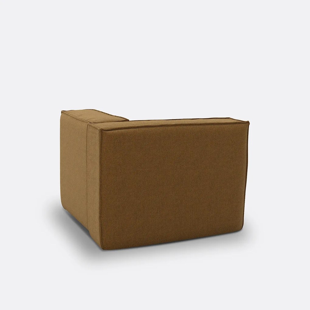 Modulaire hoek, getextureerde stof, Seven