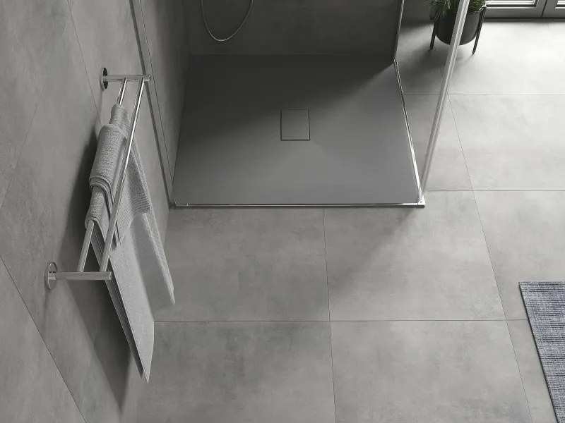Mexen Hugo kwadratische douchebak SMC 100 x 100 cm, grijs - 42611010