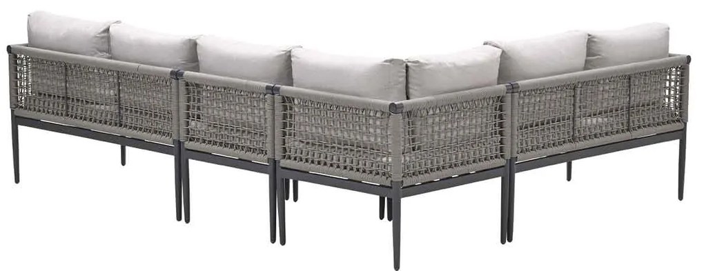 Garden Impressions Burela lounge hoekset links 4-delig - taupe