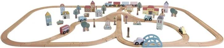 Railway Train XXL set - Houten speelgoed