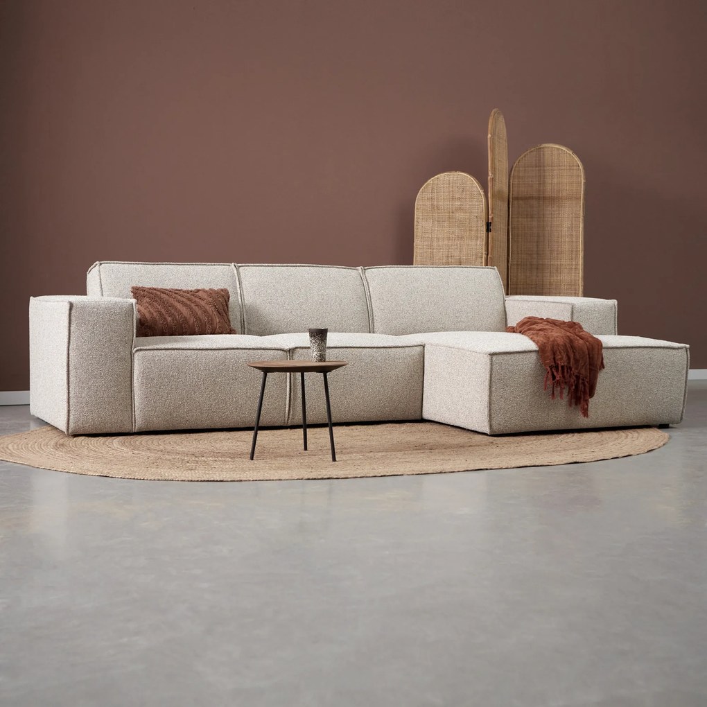 PEPP Interiors Play Beige Bank Met Chaise Longue Rechts Serenity 03