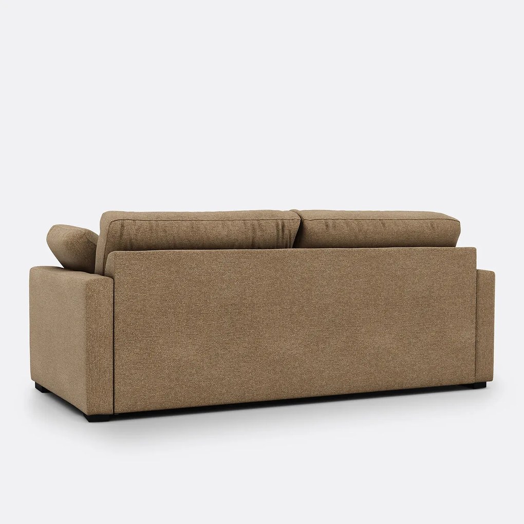 Slaapbank van gemêleerde structuurstof, Comfort Bultex®, Timor