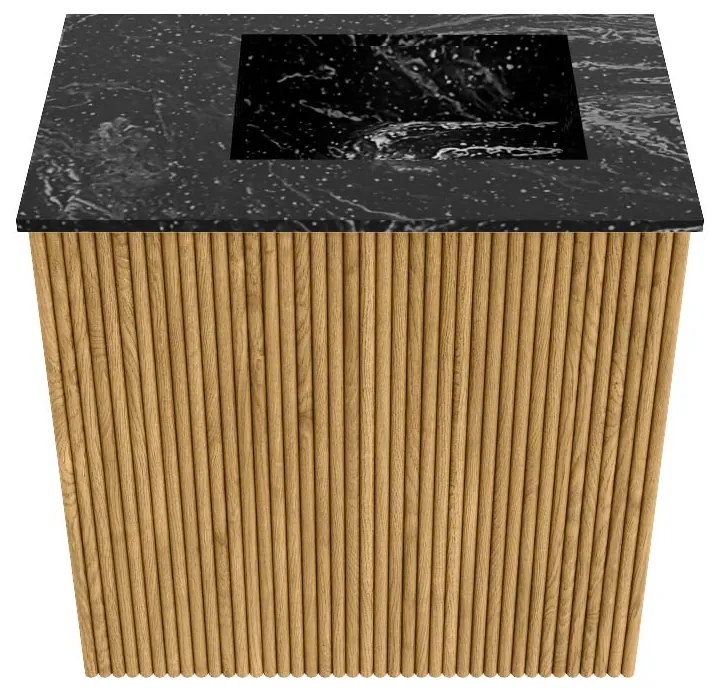 Mondiaz Joya DLux 40cm toiletmeubel oak met wastafel faye rechts 1 kraangat lava
